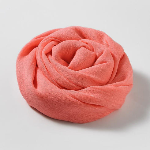 Cotton and linen sunscreen silk scarf small scarf beach long silk scarf